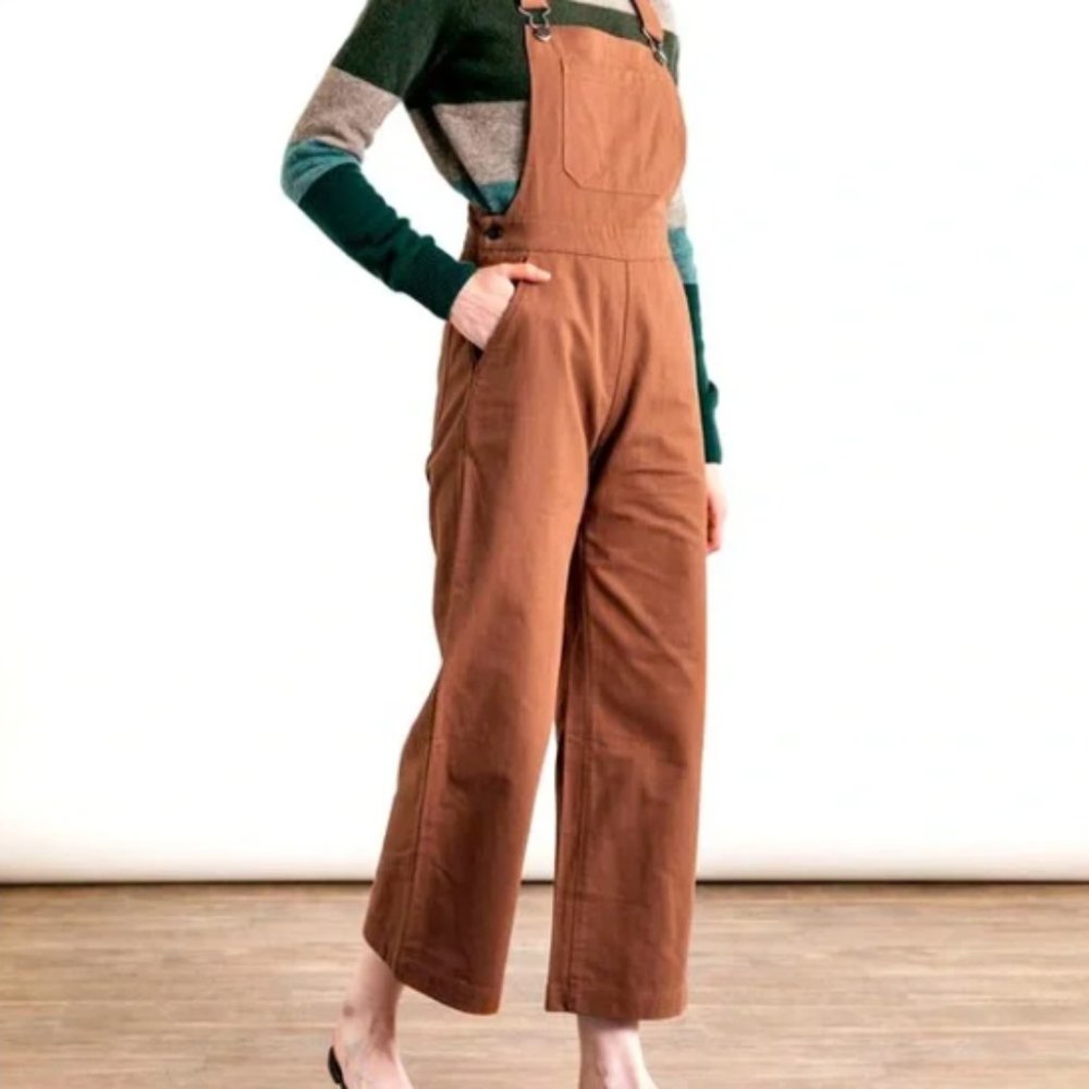 Bridge and Burn Roscoe Terracotta Overalls
